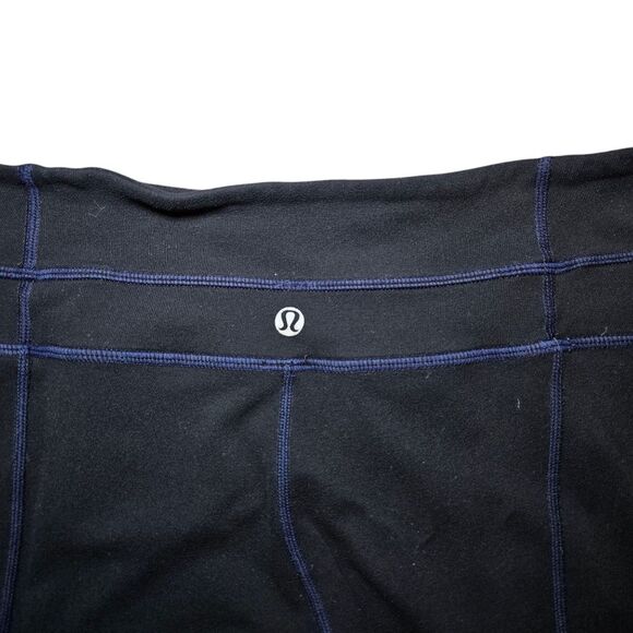 Lululemon Flare Leg Pants - Black/Blue - Picture 4 of 8